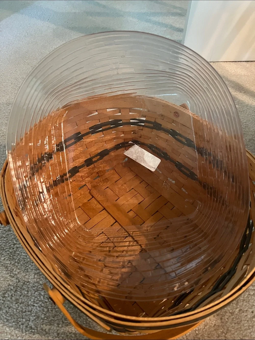 Longaberger Traditions Collection 1996 Basket and Protector